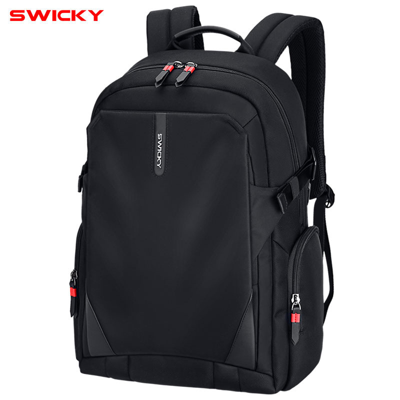【SWICKY】新款商务双肩包 防水牛津布背包多功能USB充电电脑包大容量旅行包